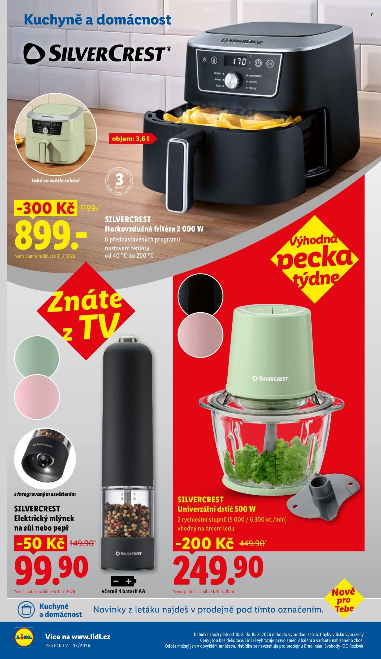 LIDL leták - Spotřební zboží