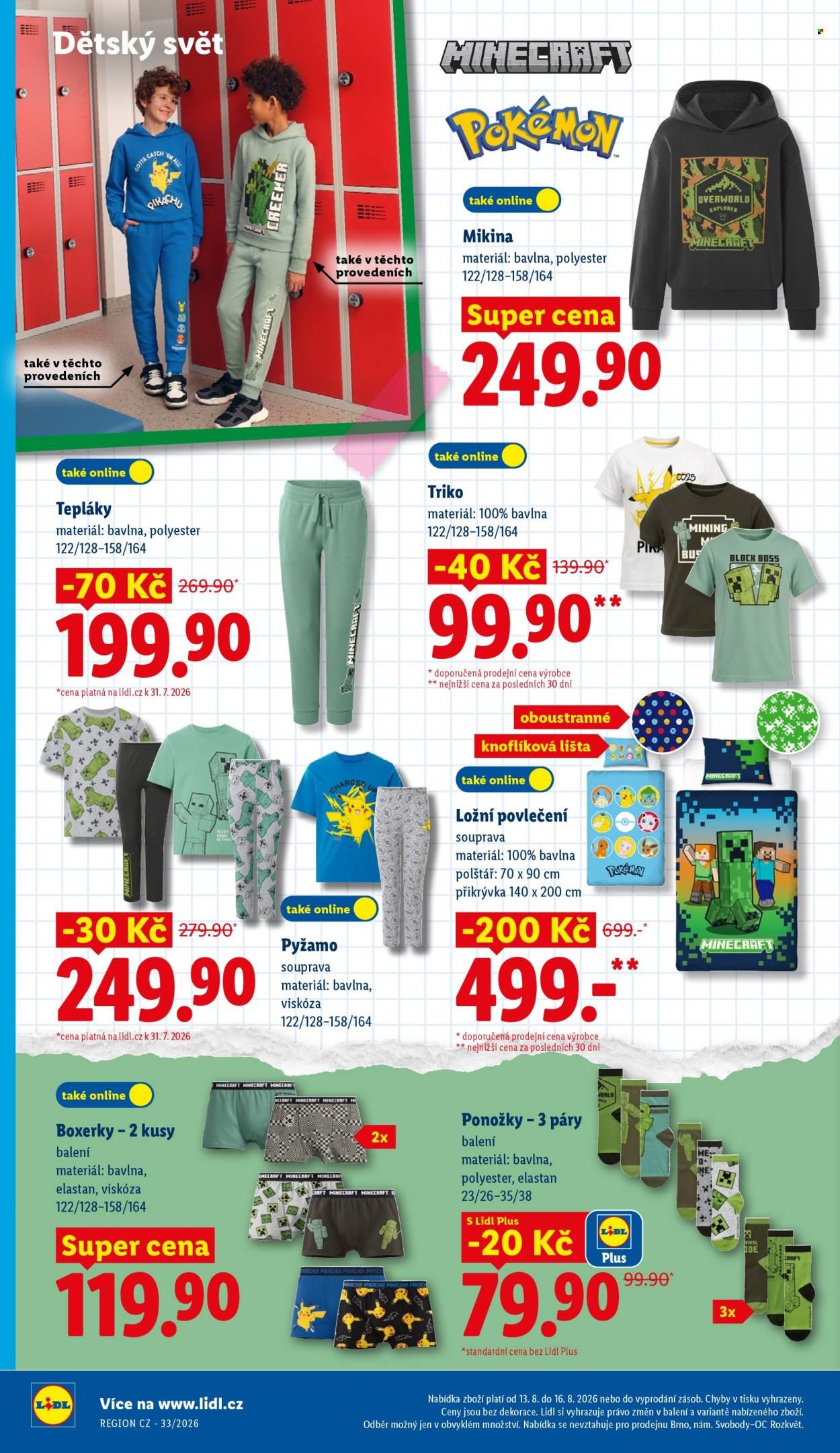 LIDL leták - Spotřební zboží