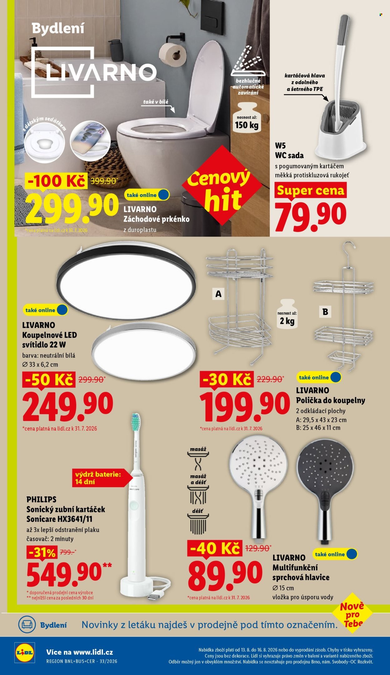 LIDL leták - Spotřební zboží
