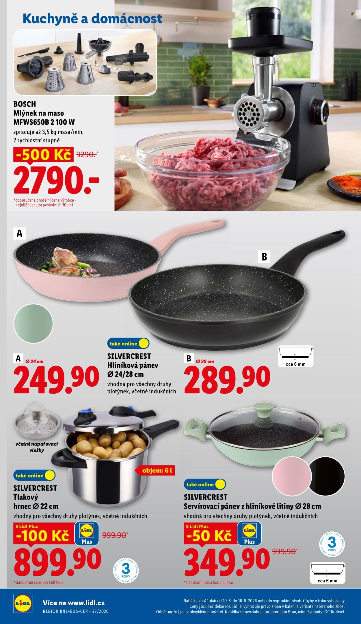 LIDL leták - Spotřební zboží