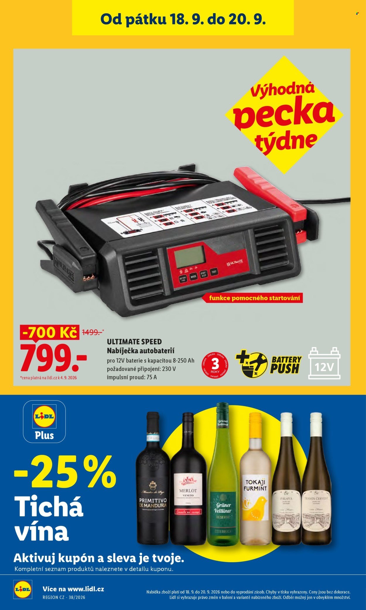 LIDL leták - Spotřební zboží