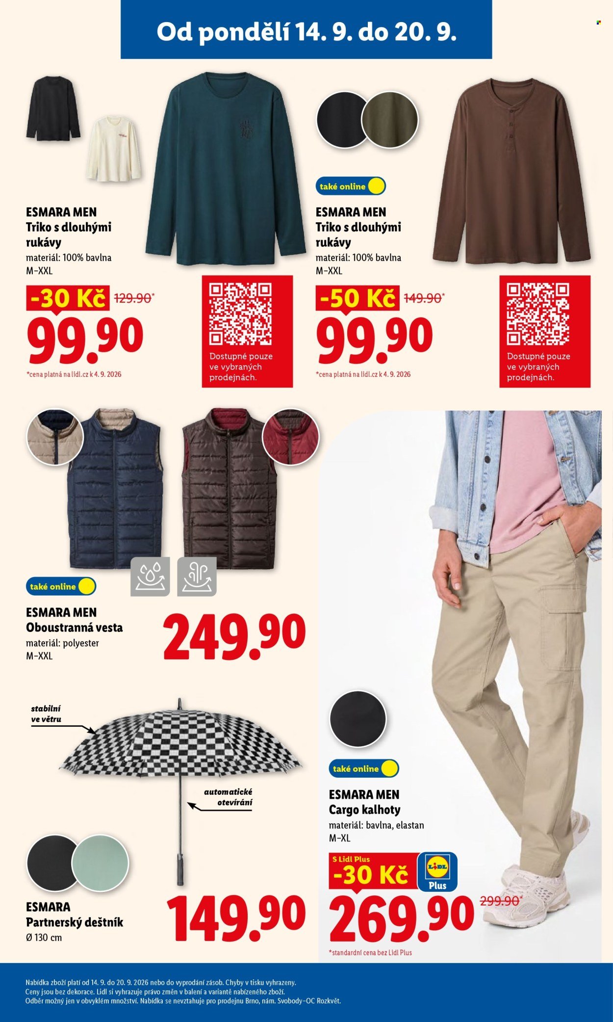 LIDL leták - Spotřební zboží