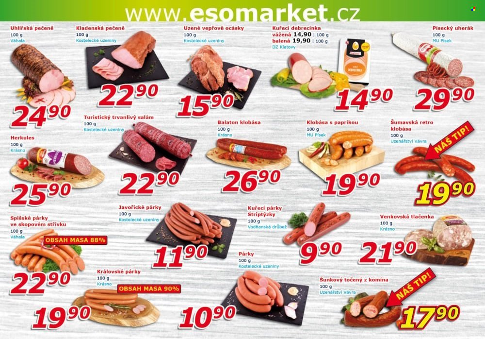 ESO MARKET leták - Od středy 16.9.2026