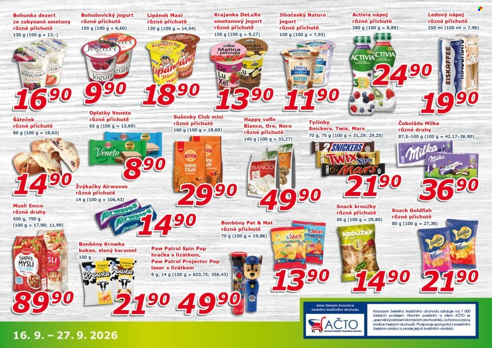 ESO MARKET leták - Od středy 16.9.2026