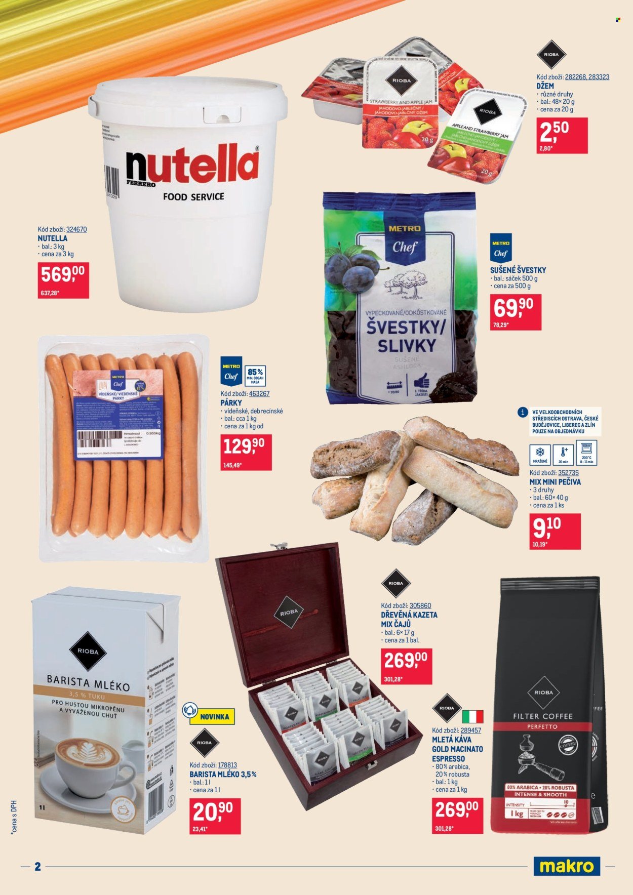 MAKRO leták - Snídaně
