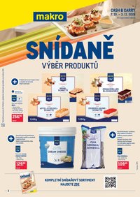 MAKRO leták - Snídaně