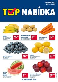 MAKRO leták - TOP ovoce a zelenina