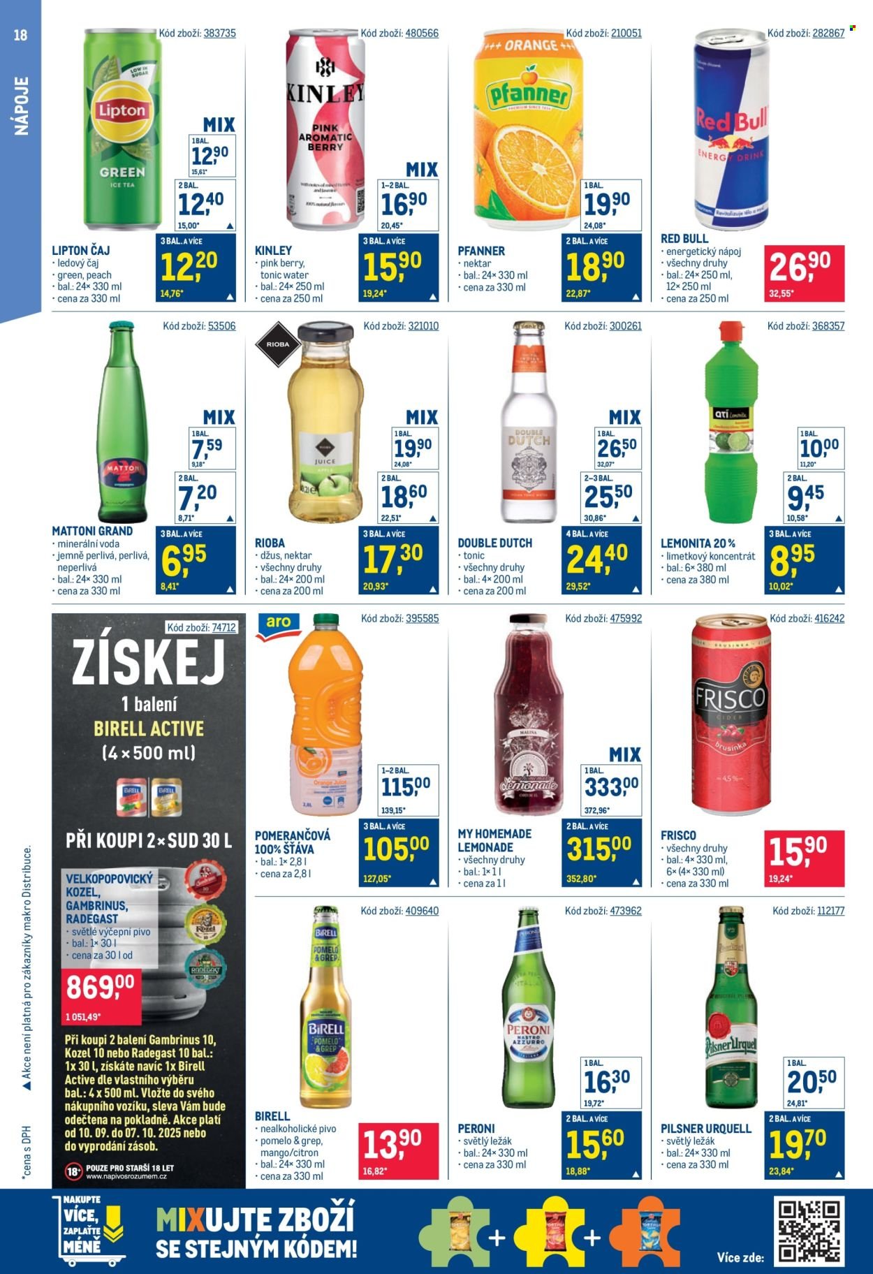 MAKRO leták - Gastronomie (2025-09-10 - 2025-09-23)