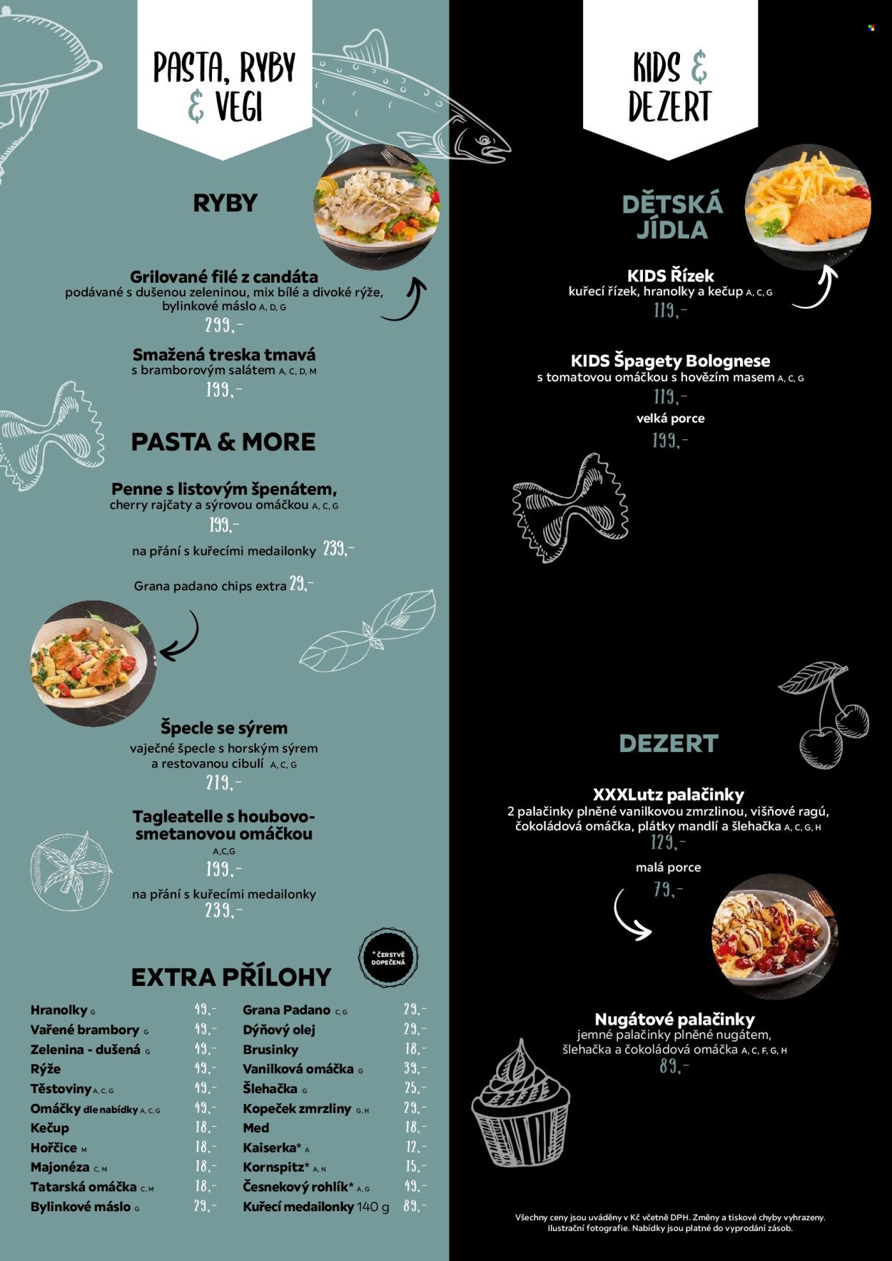XXXLUTZ leták - Jídelní lístek (2026-04-01)