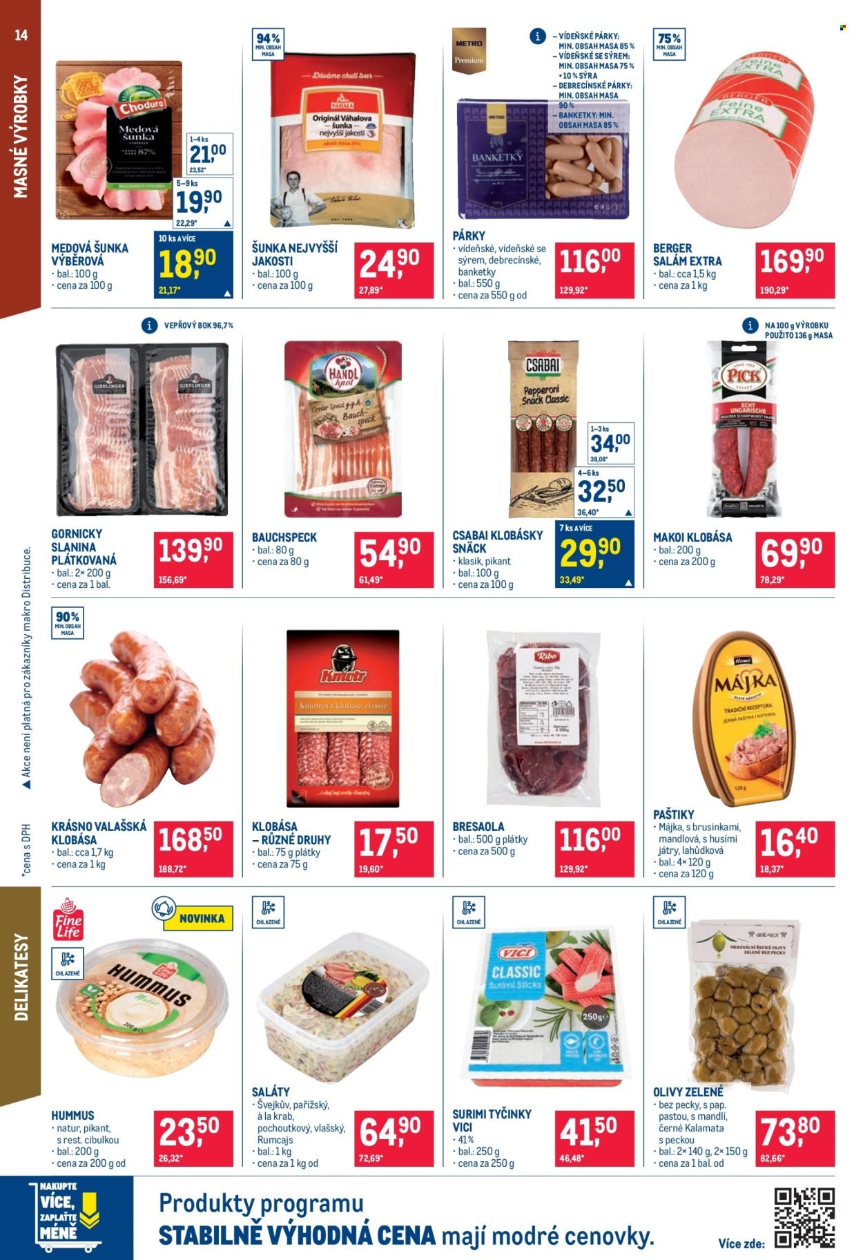 MAKRO leták - Pro milovníky jídla (2025-10-22 - 2025-11-04)