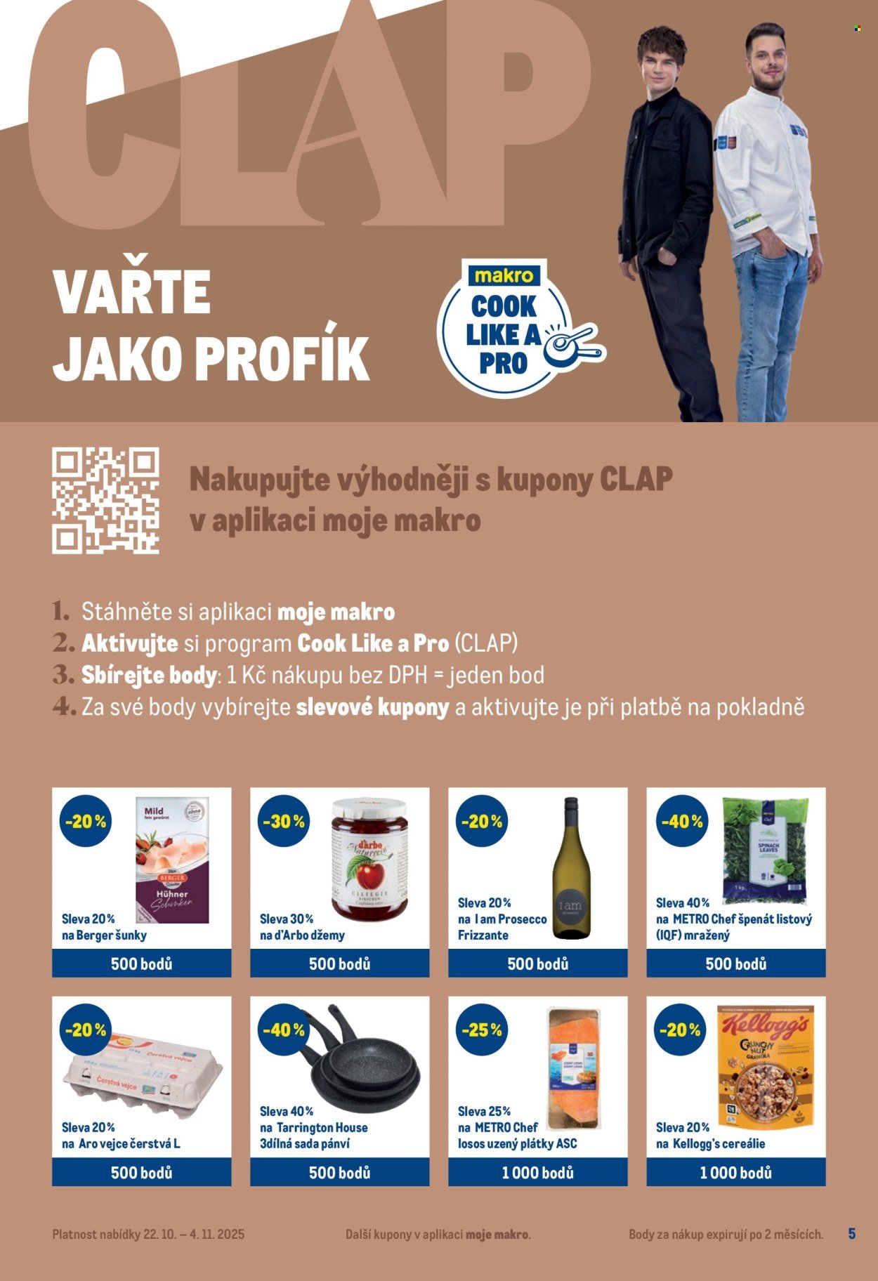MAKRO leták - Pro milovníky jídla (2025-10-22 - 2025-11-04)
