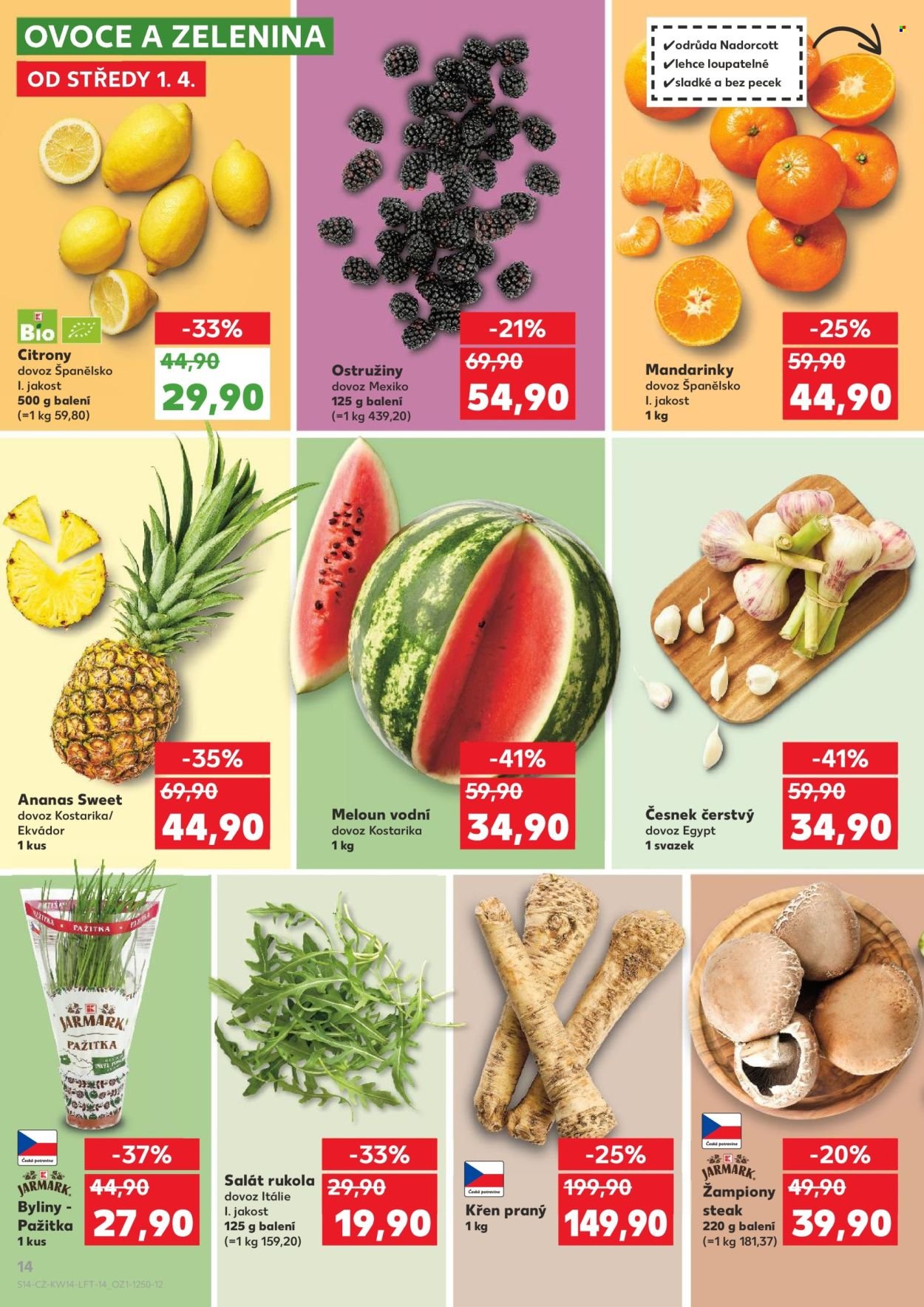 KAUFLAND leták - Od středy 1.4.2026 (2026-04-01 - 2026-04-07)