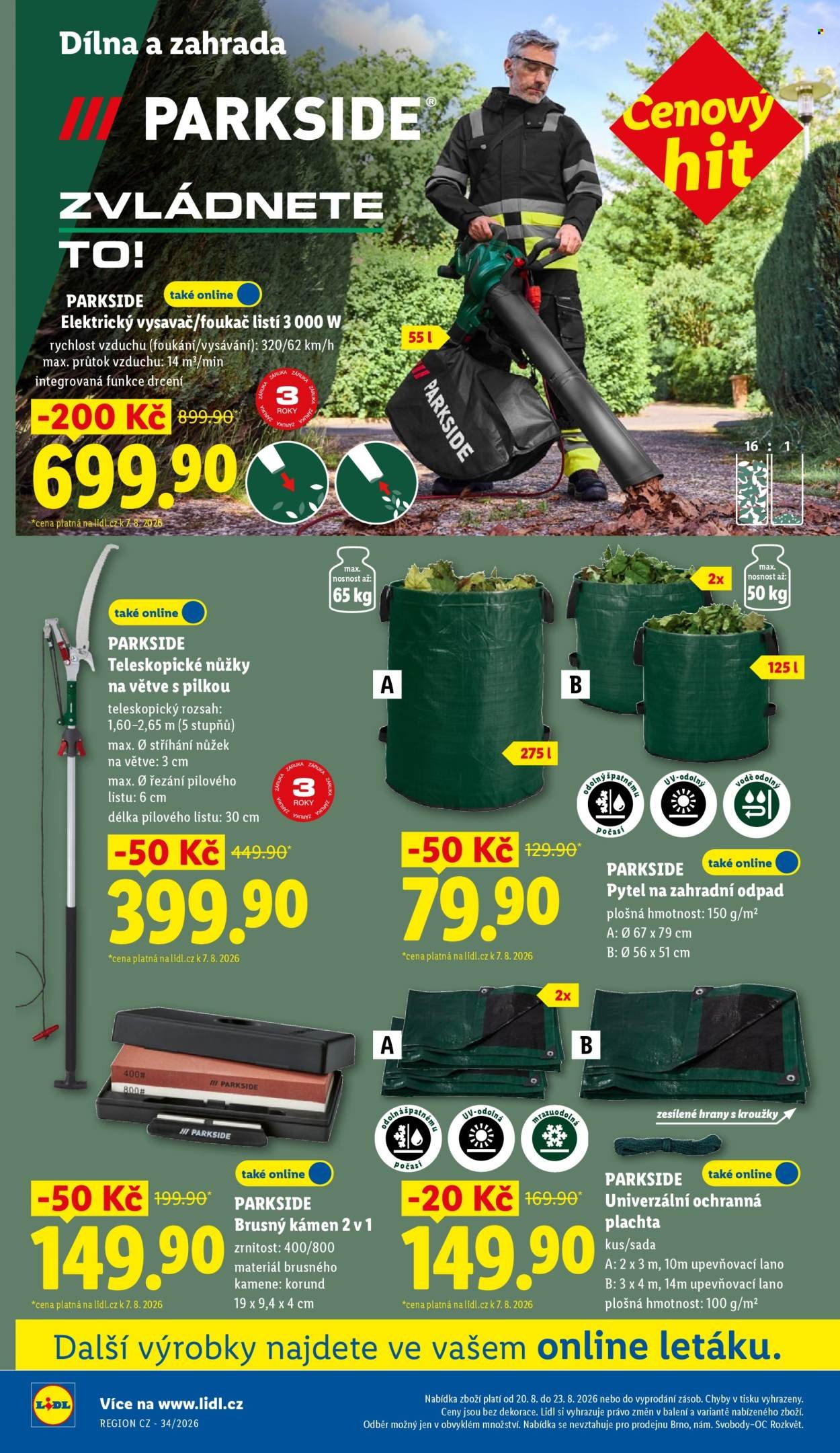 LIDL leták - Spotřební zboží