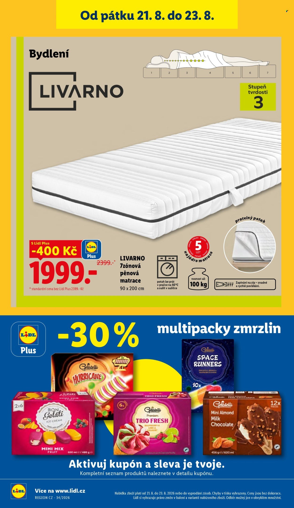 LIDL leták - Spotřební zboží