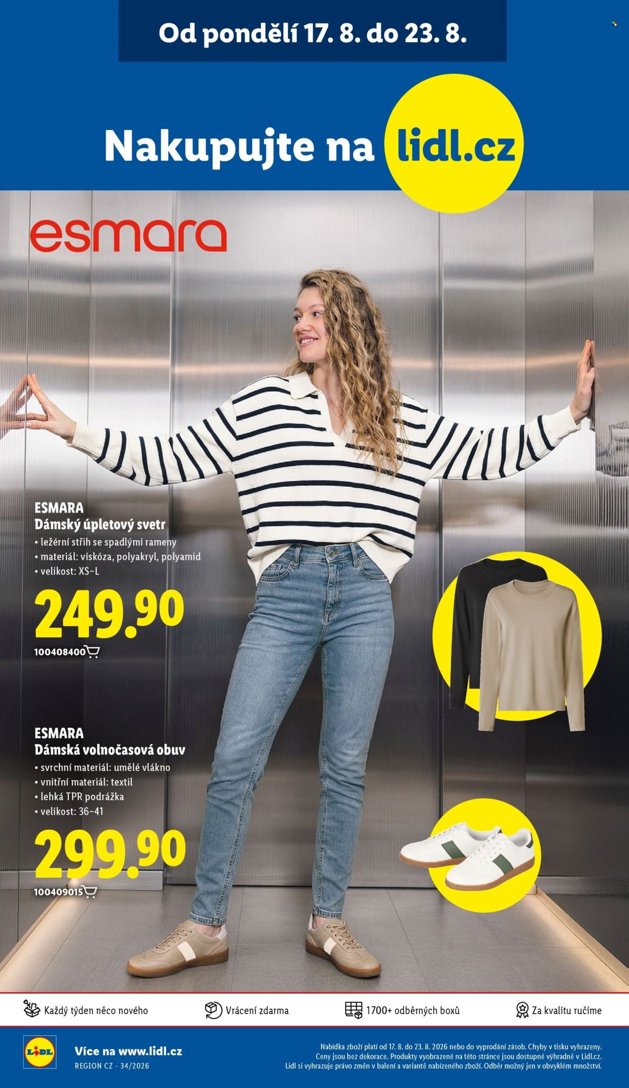 LIDL leták - Spotřební zboží
