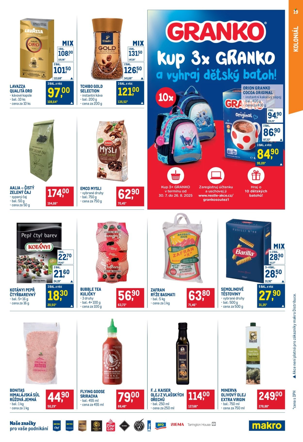 MAKRO leták - Pro milovníky jídla (2025-07-30 - 2025-08-12)