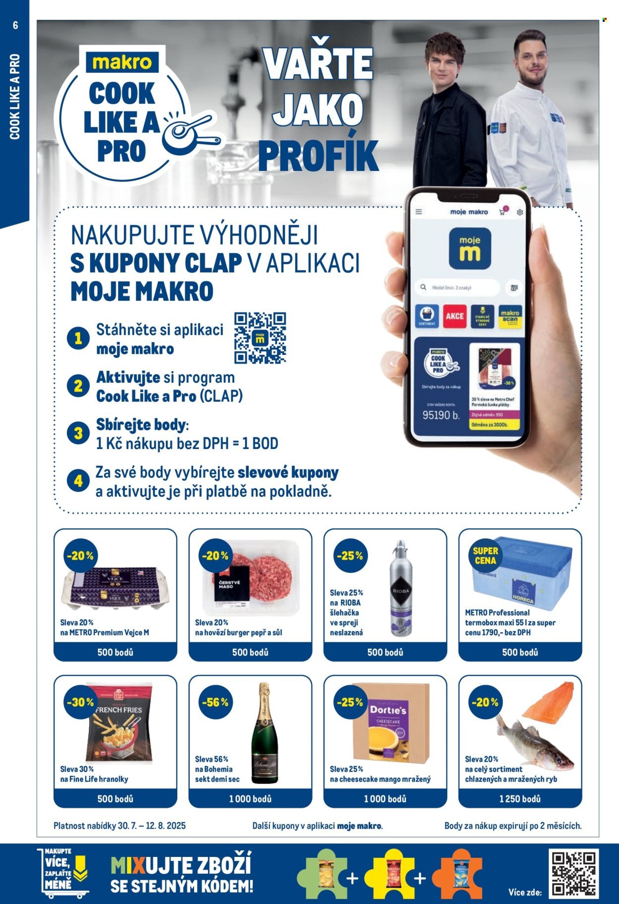 MAKRO leták - Pro milovníky jídla (2025-07-30 - 2025-08-12)