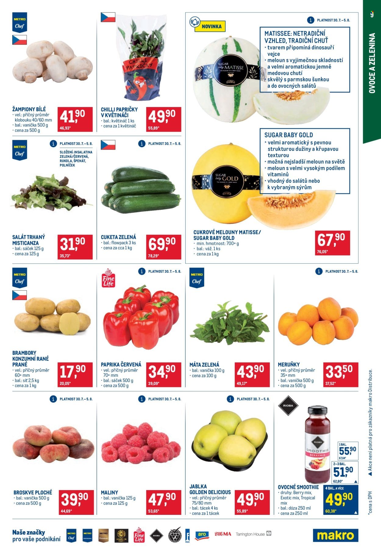 MAKRO leták - Pro milovníky jídla (2025-07-30 - 2025-08-12)