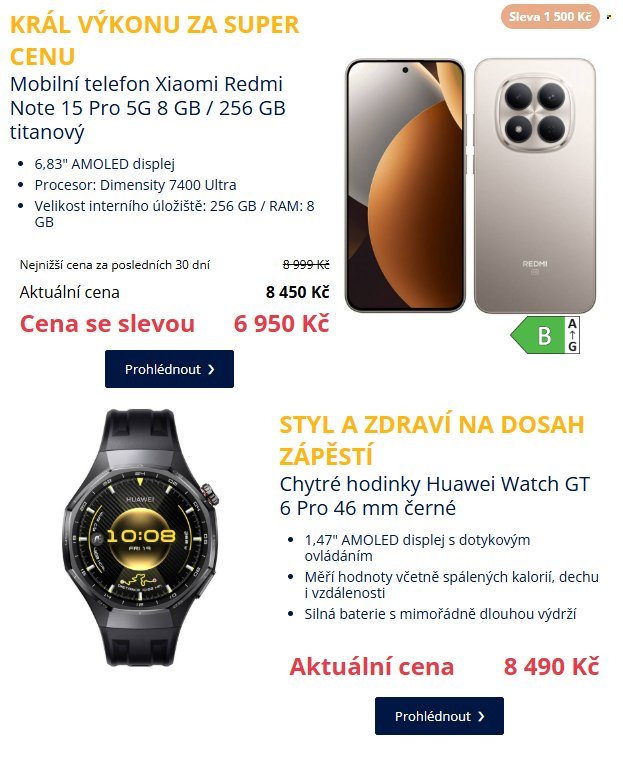 DATART leták - Vyzvednutí rychlostí blesku (2026-02-03 - 2026-02-06)