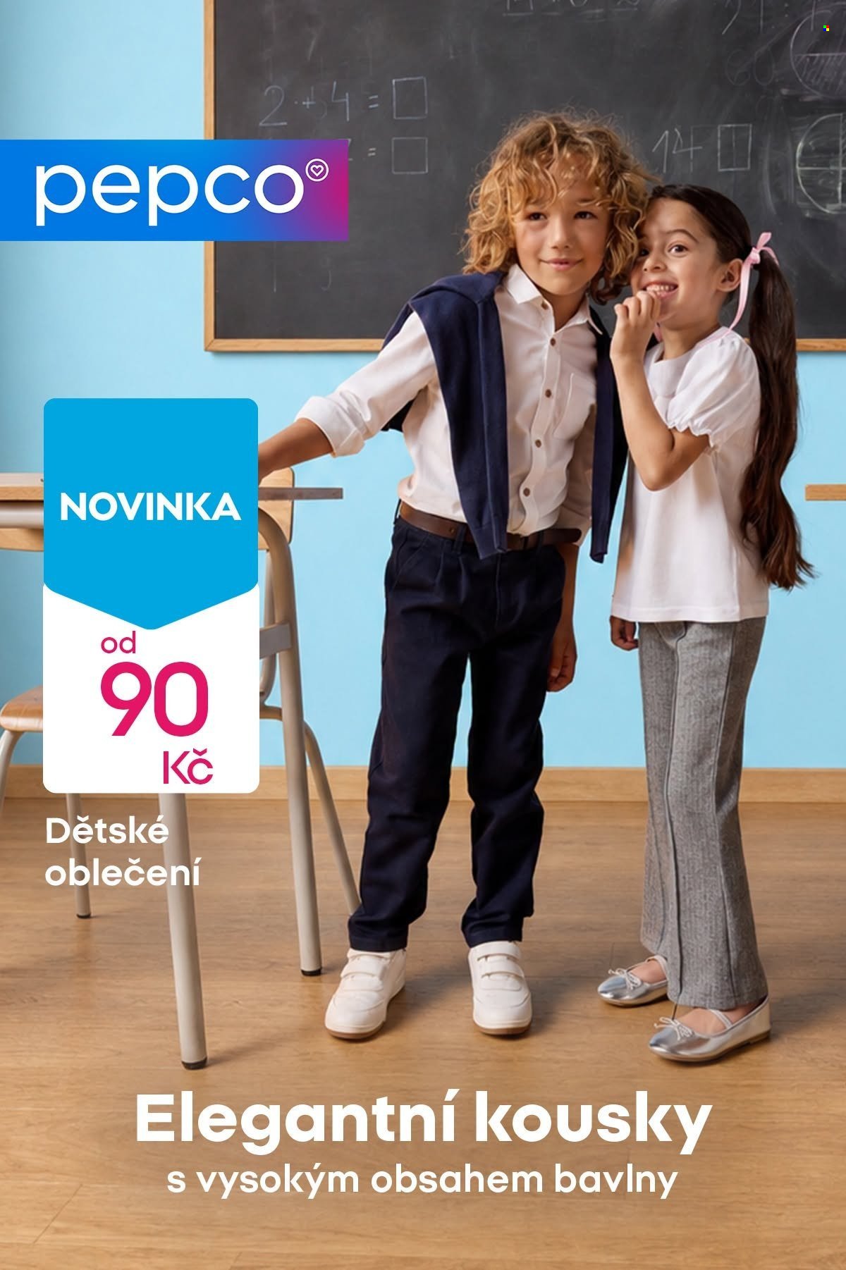 PEPCO leták - Elegantní kousky s vysokým obsahem bavlny