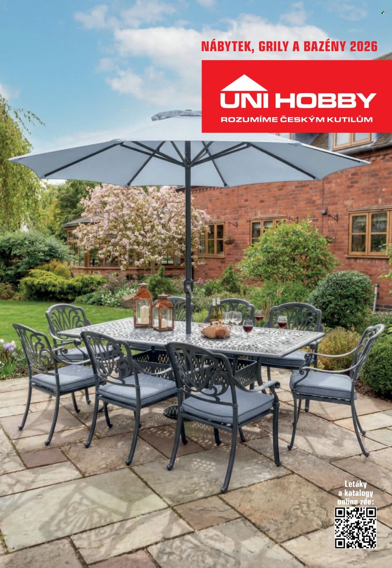 UNI HOBBY leták - Nábytek, grily a bazény 2026 (2026-04-10 - 2026-06-30)