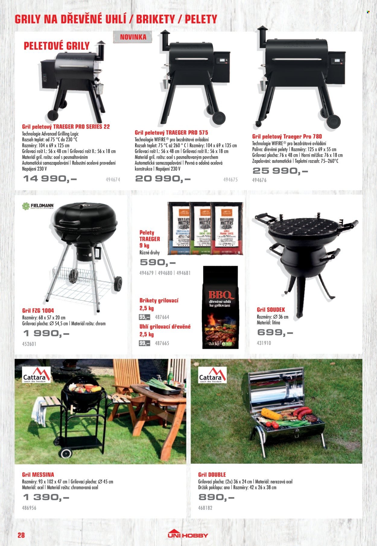 UNI HOBBY leták - Nábytek, grily a bazény 2026 (2026-04-10 - 2026-06-30)