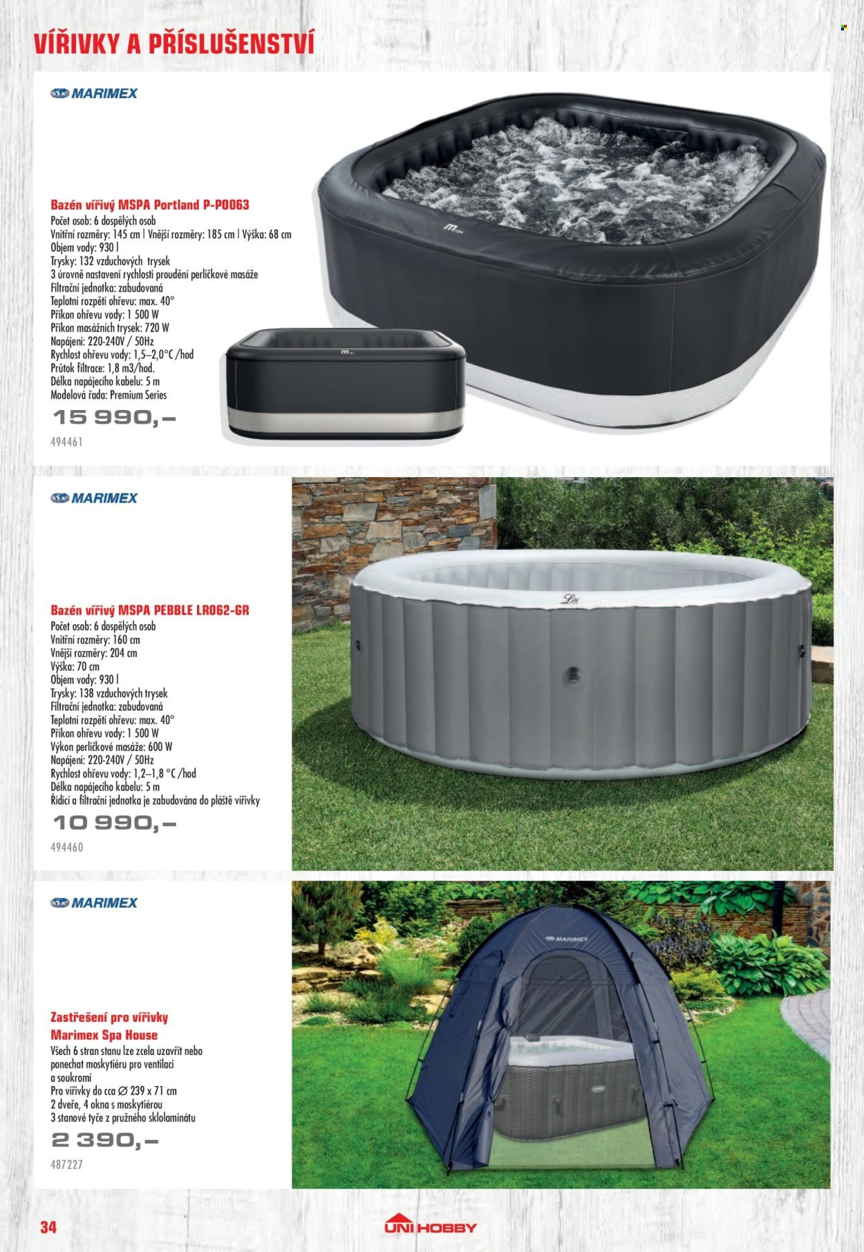UNI HOBBY leták - Nábytek, grily a bazény 2026 (2026-04-10 - 2026-06-30)