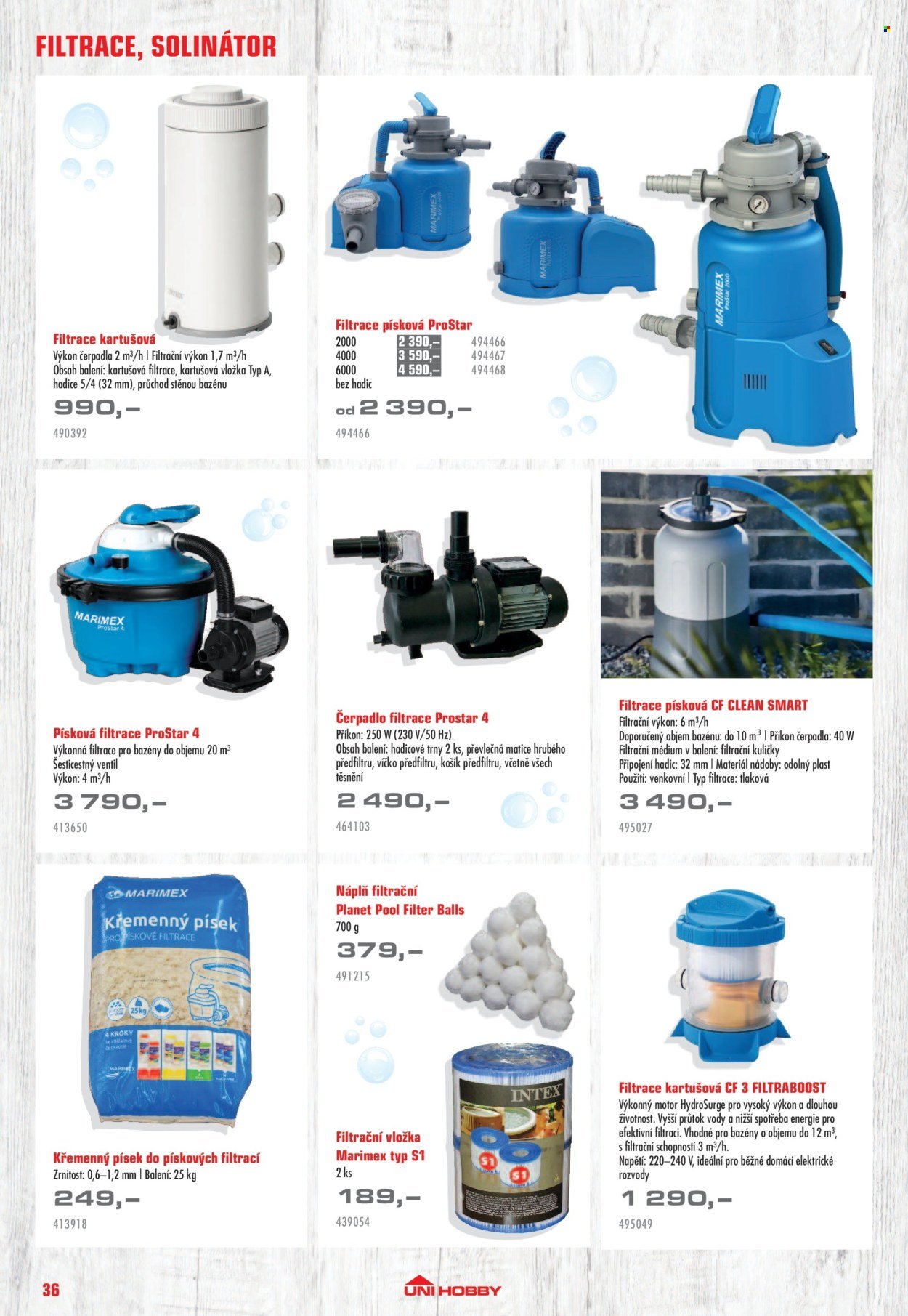 UNI HOBBY leták - Nábytek, grily a bazény 2026 (2026-04-10 - 2026-06-30)