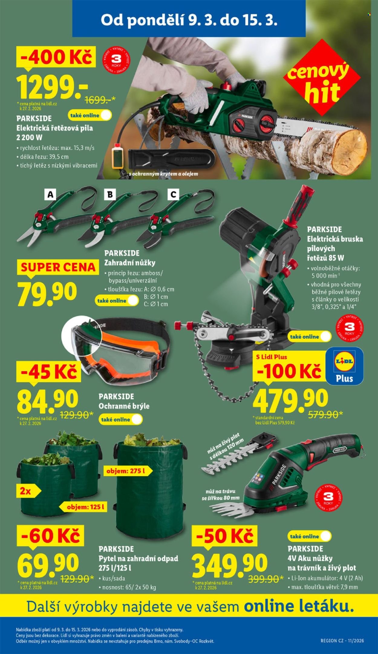 LIDL leták - Spotřební zboží (2026-03-09 - 2026-03-15)