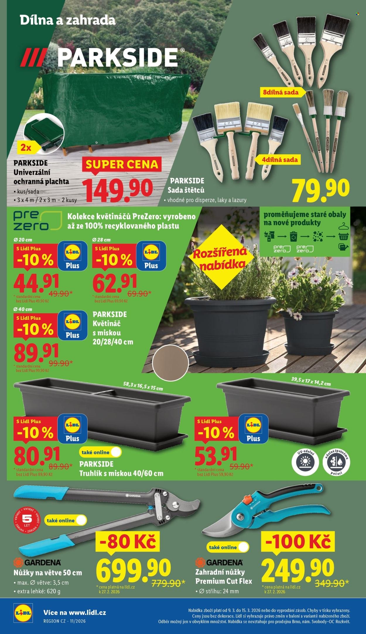 LIDL leták - Spotřební zboží (2026-03-09 - 2026-03-15)