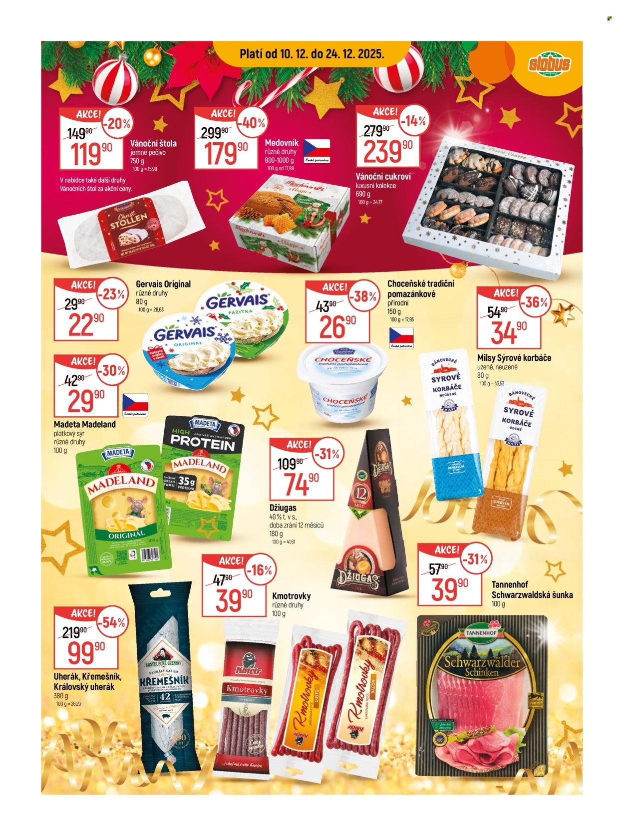 GLOBUS leták - Od středy 10.12.2025 (2025-12-10 - 2025-12-16)