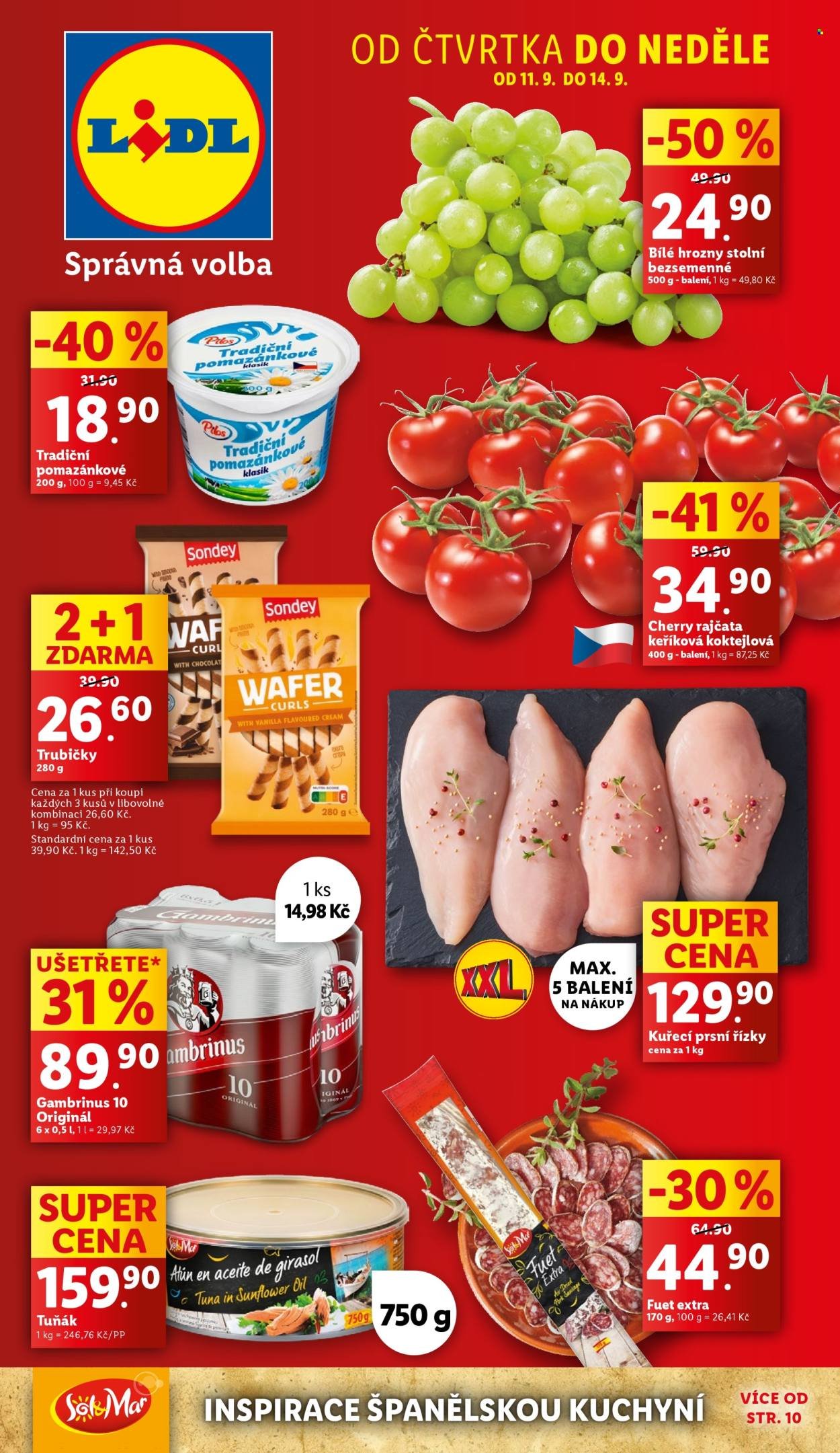 LIDL leták - Od čtvrtka 11.9.2025 (2025-09-11 - 2025-09-14)