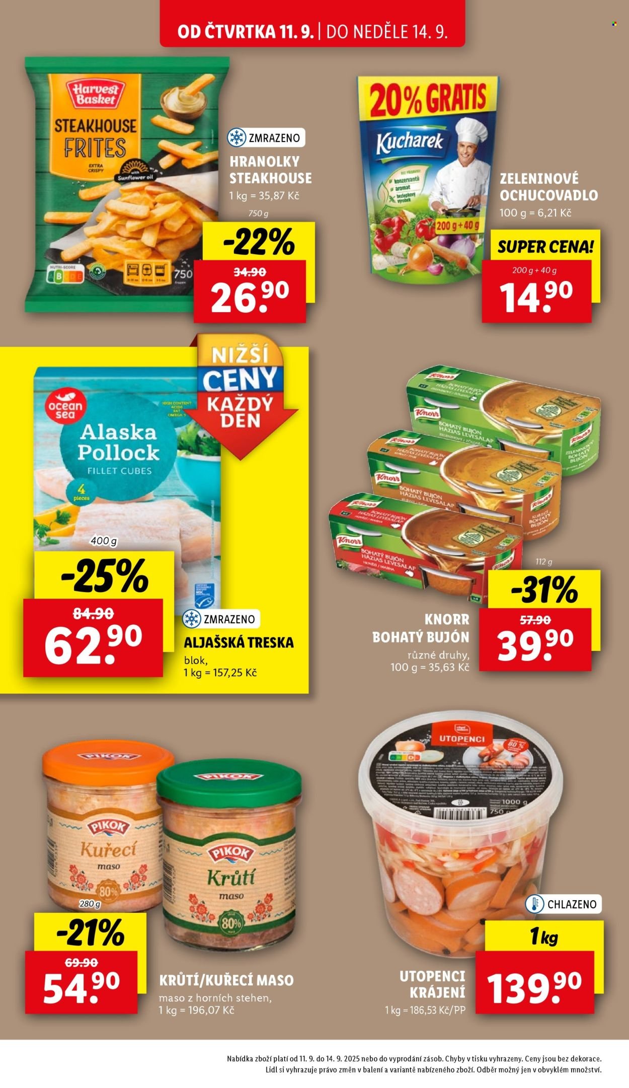 LIDL leták - Od čtvrtka 11.9.2025 (2025-09-11 - 2025-09-14)
