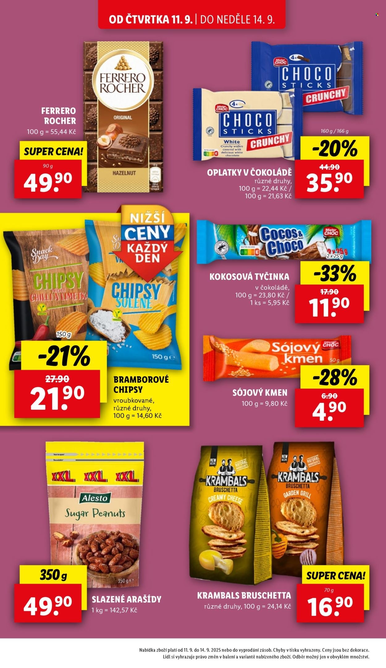 LIDL leták - Od čtvrtka 11.9.2025 (2025-09-11 - 2025-09-14)
