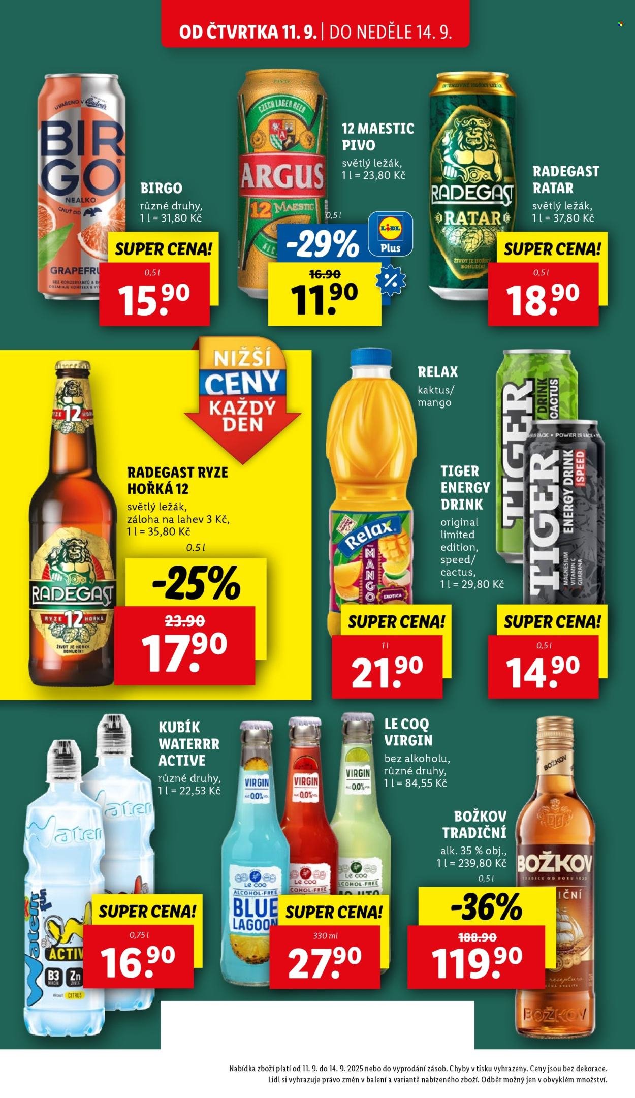 LIDL leták - Od čtvrtka 11.9.2025 (2025-09-11 - 2025-09-14)