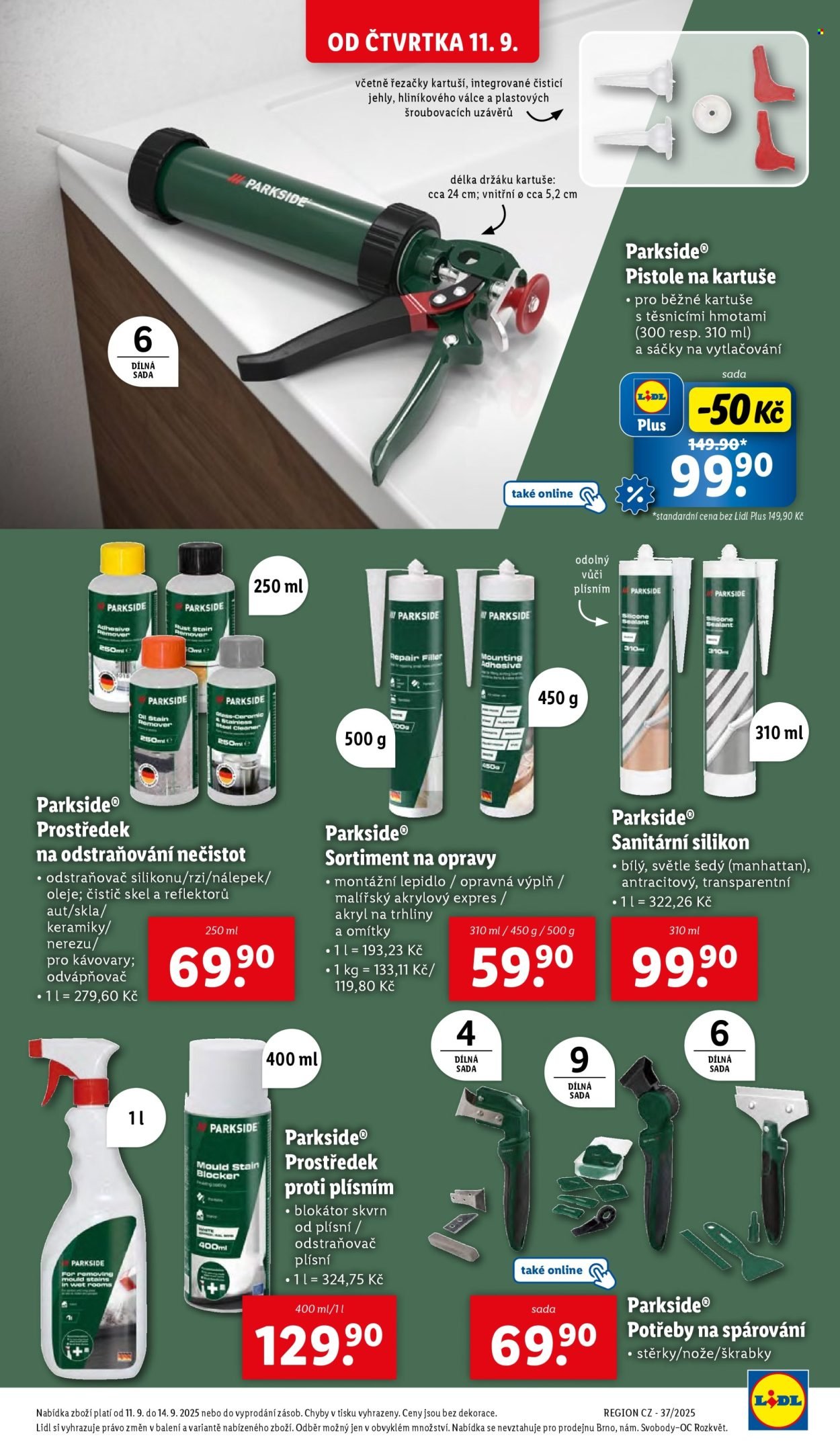 LIDL leták - Od čtvrtka 11.9.2025 (2025-09-11 - 2025-09-14)