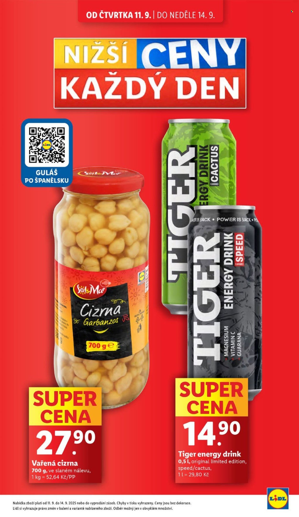 LIDL leták - Od čtvrtka 11.9.2025 (2025-09-11 - 2025-09-14)