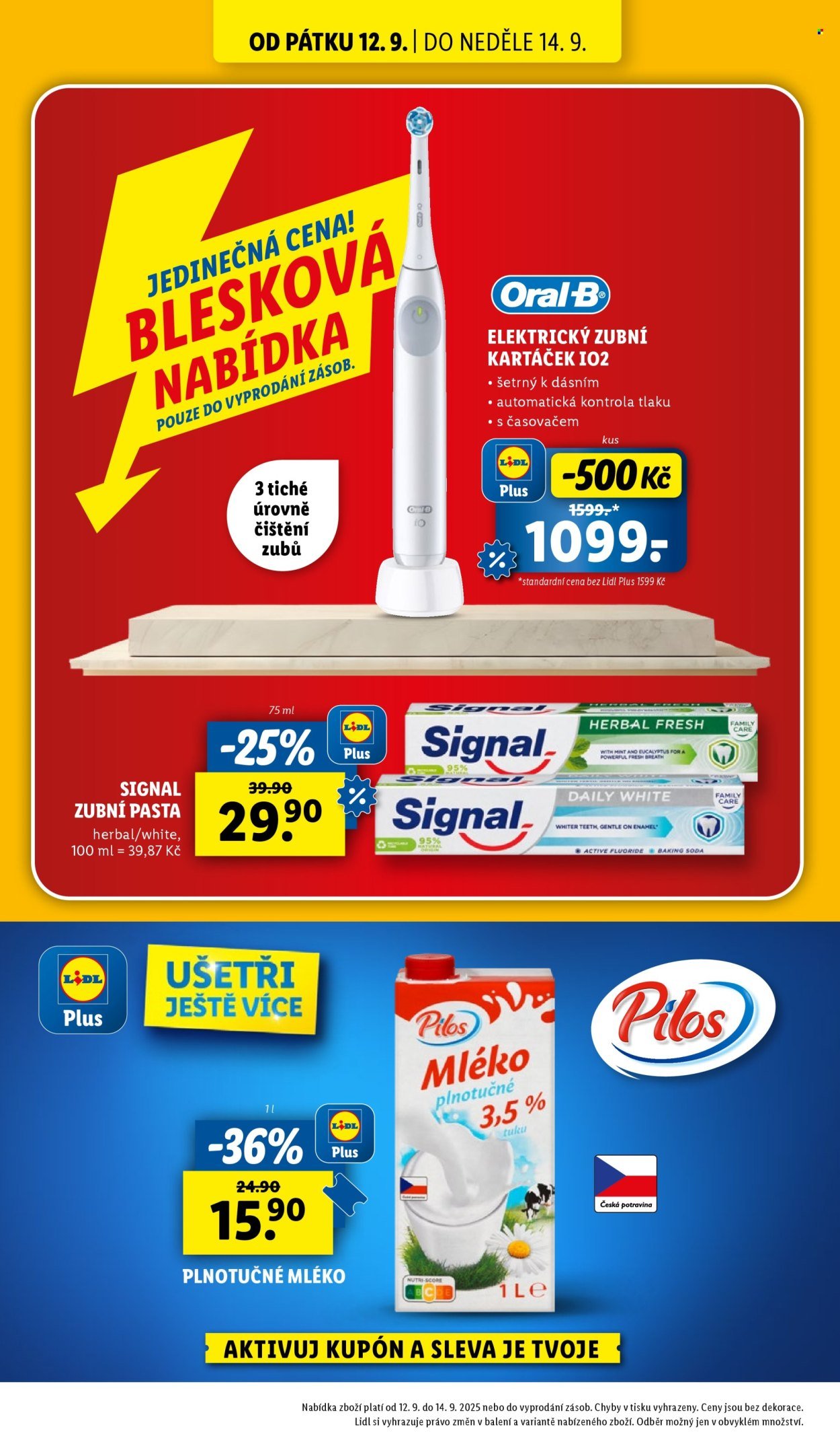 LIDL leták - Od čtvrtka 11.9.2025 (2025-09-11 - 2025-09-14)