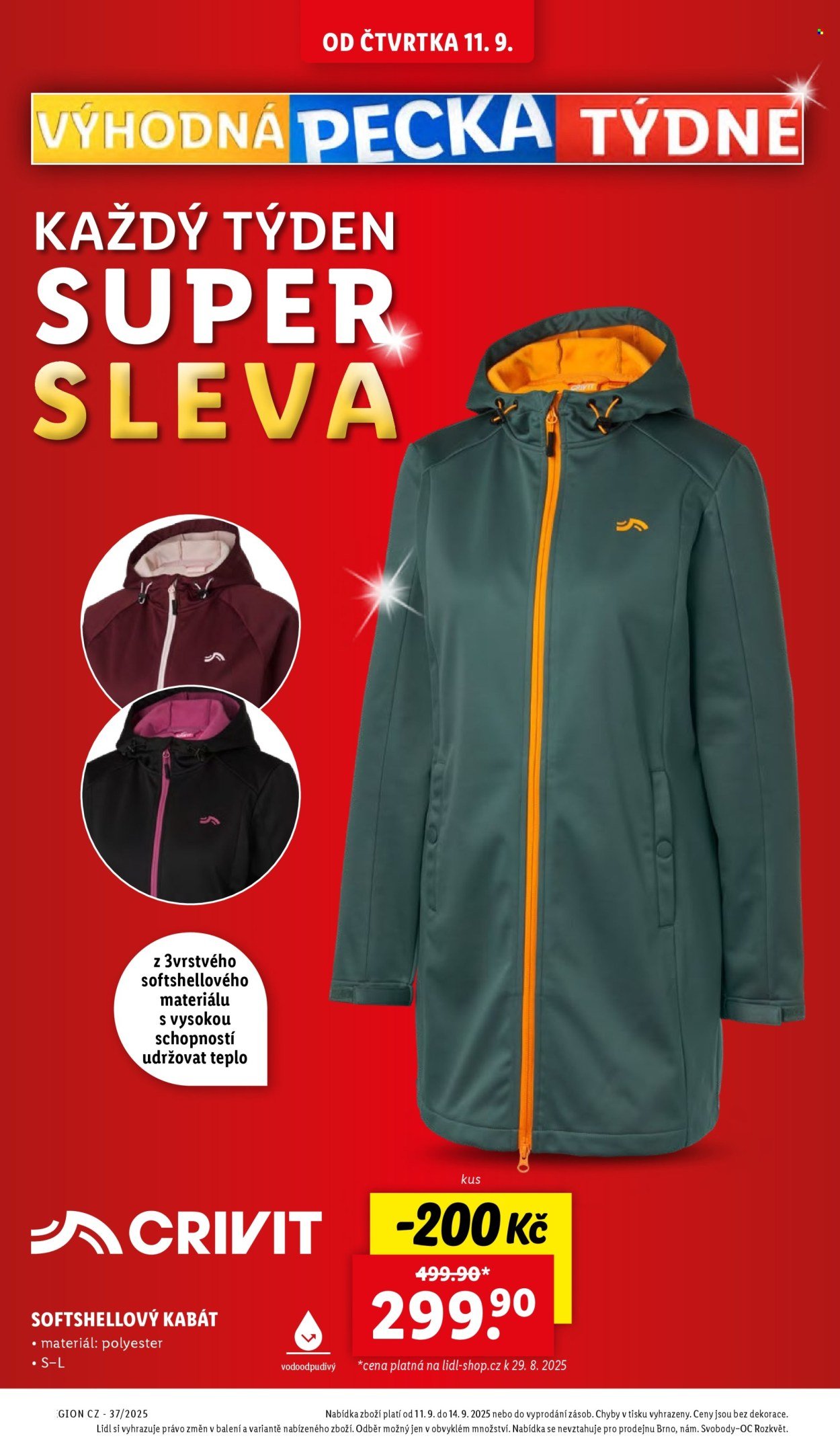 LIDL leták - Od čtvrtka 11.9.2025 (2025-09-11 - 2025-09-14)