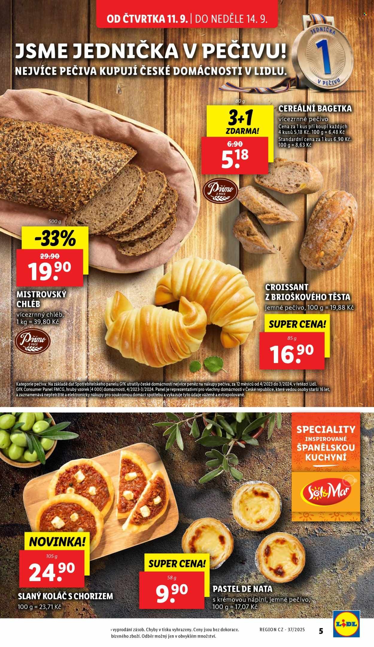 LIDL leták - Od čtvrtka 11.9.2025 (2025-09-11 - 2025-09-14)