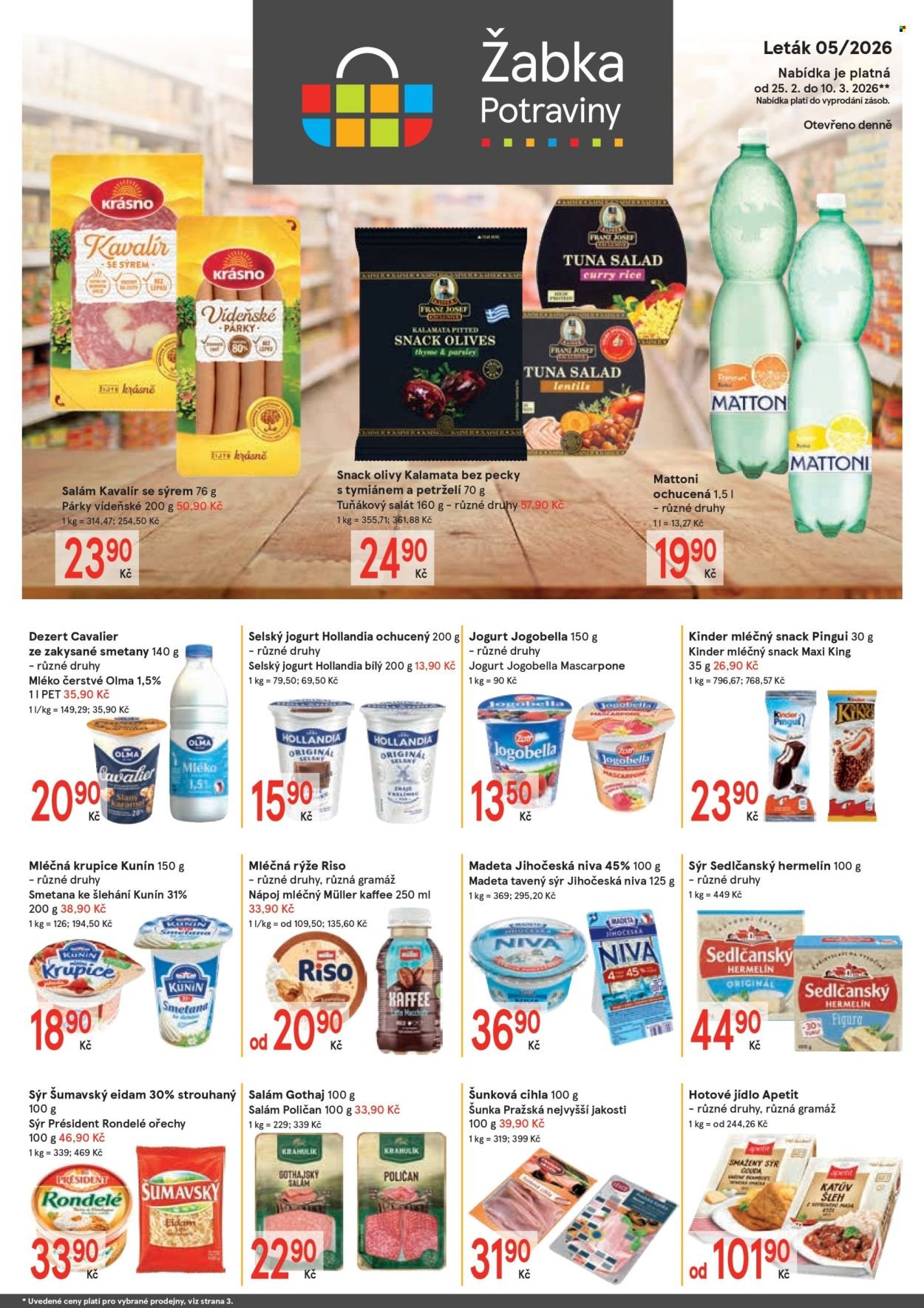 ŽABKA leták - Od středy 25.2.2026 (2026-02-25 - 2026-03-10)