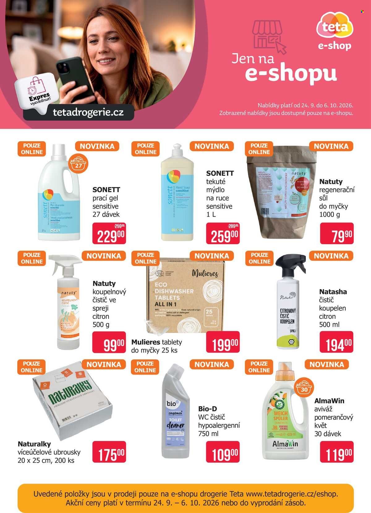 TETA DROGERIE leták - E-shop
