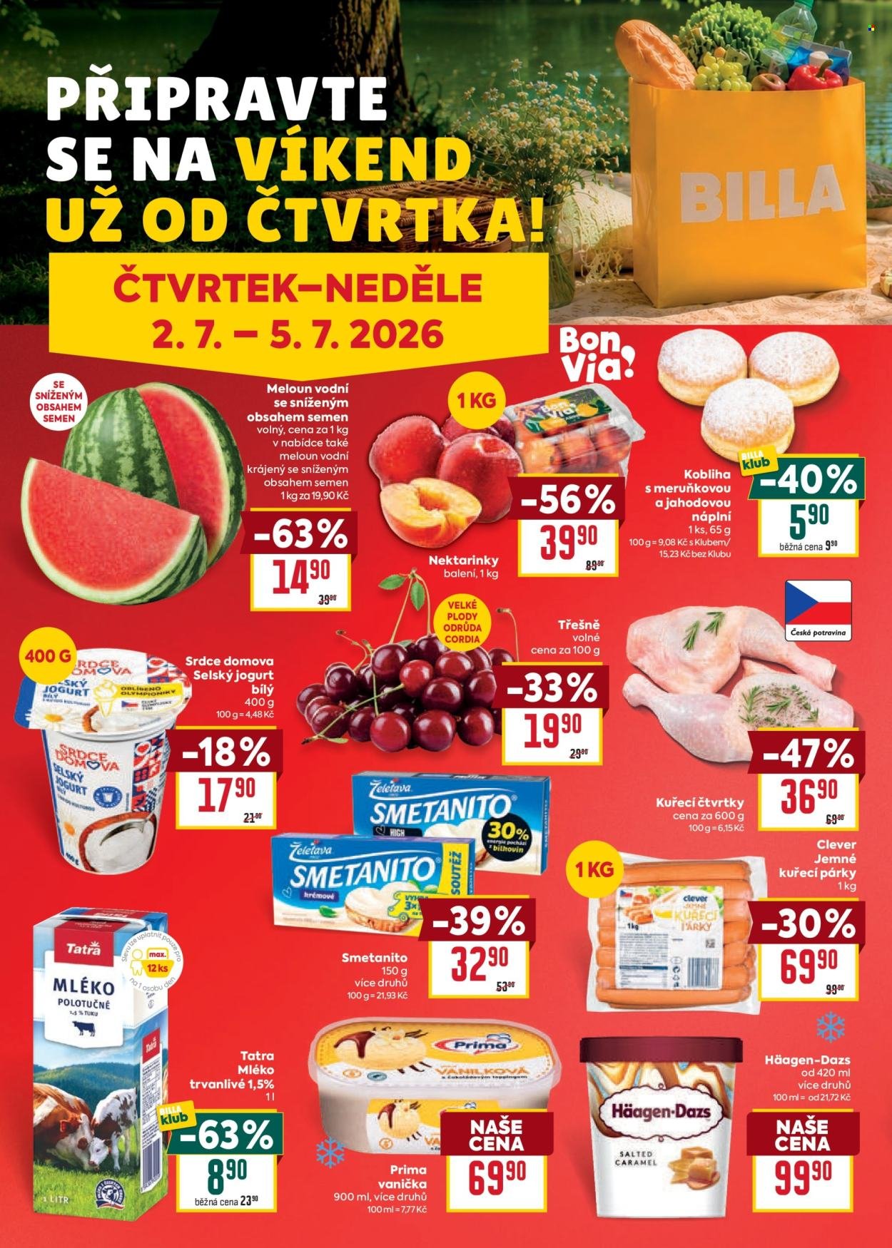 BILLA leták - Velký leták