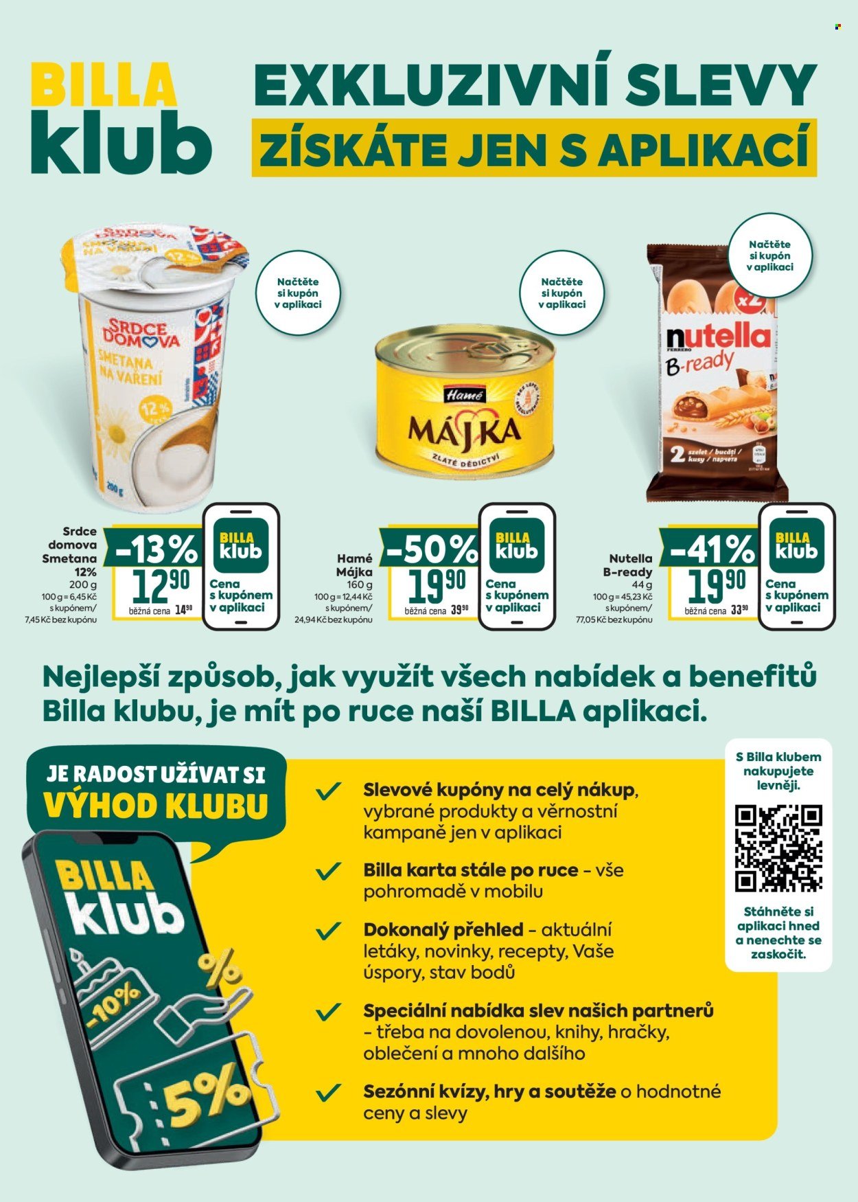 BILLA leták - Velký leták