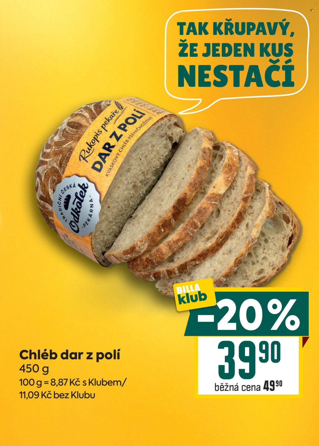 BILLA leták - Velký leták