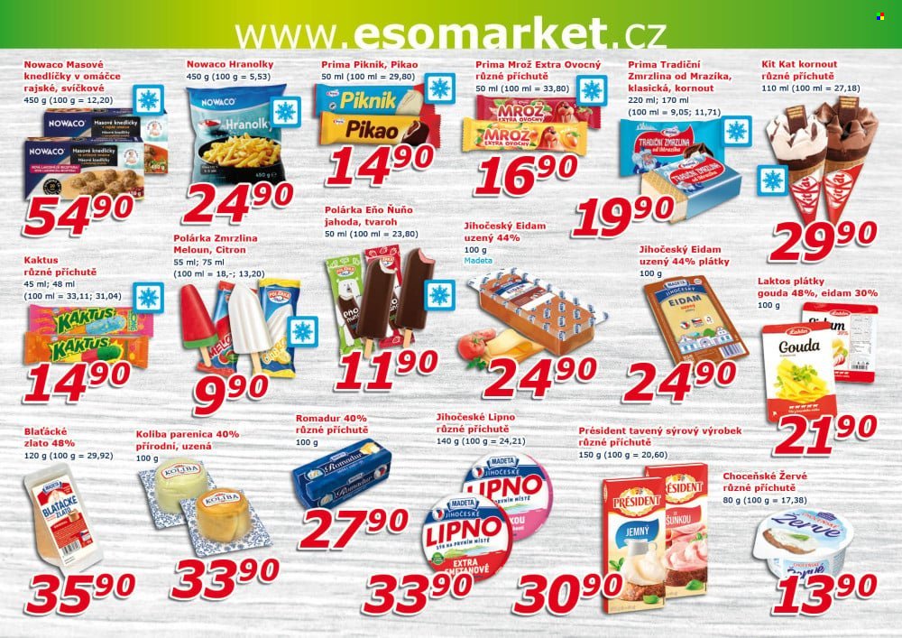ESO MARKET leták - Od středy 5.8.2026