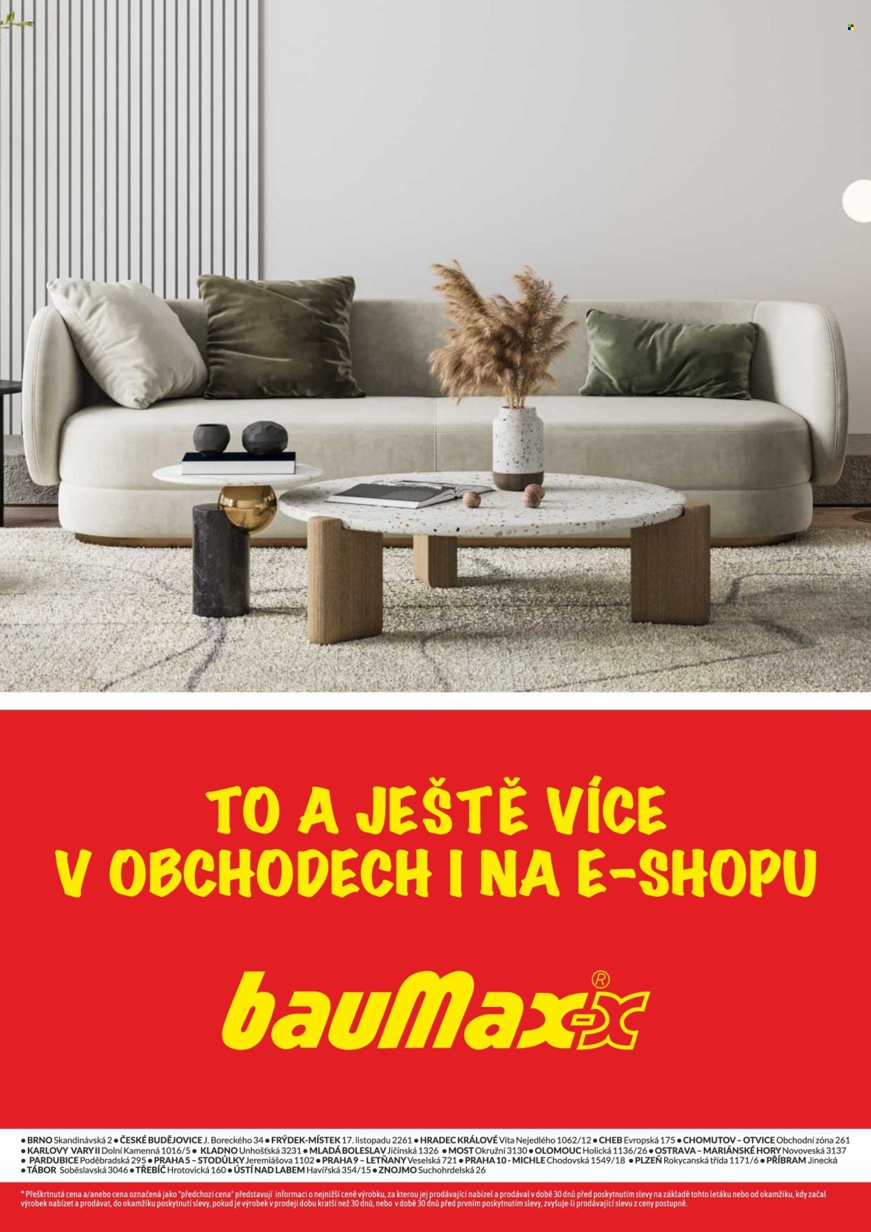 BAUMAX leták - Od úterý 1.9.2026