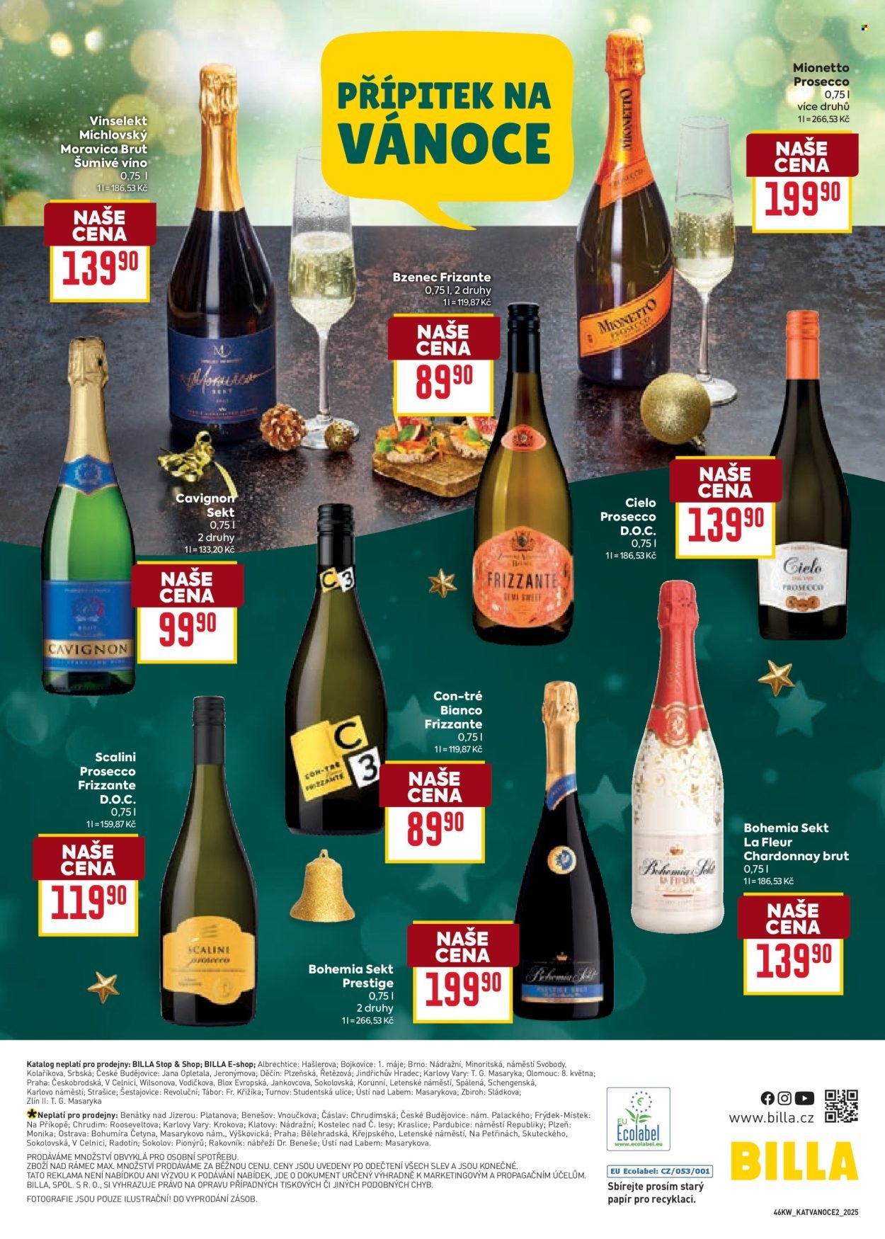 BILLA leták - Vánoční nabídka (2025-11-12 - 2025-12-02)