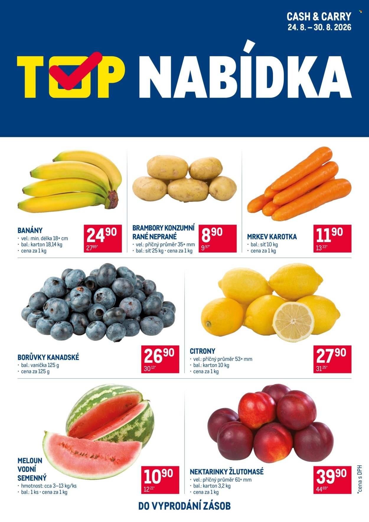 MAKRO leták - TOP ovoce a zelenina