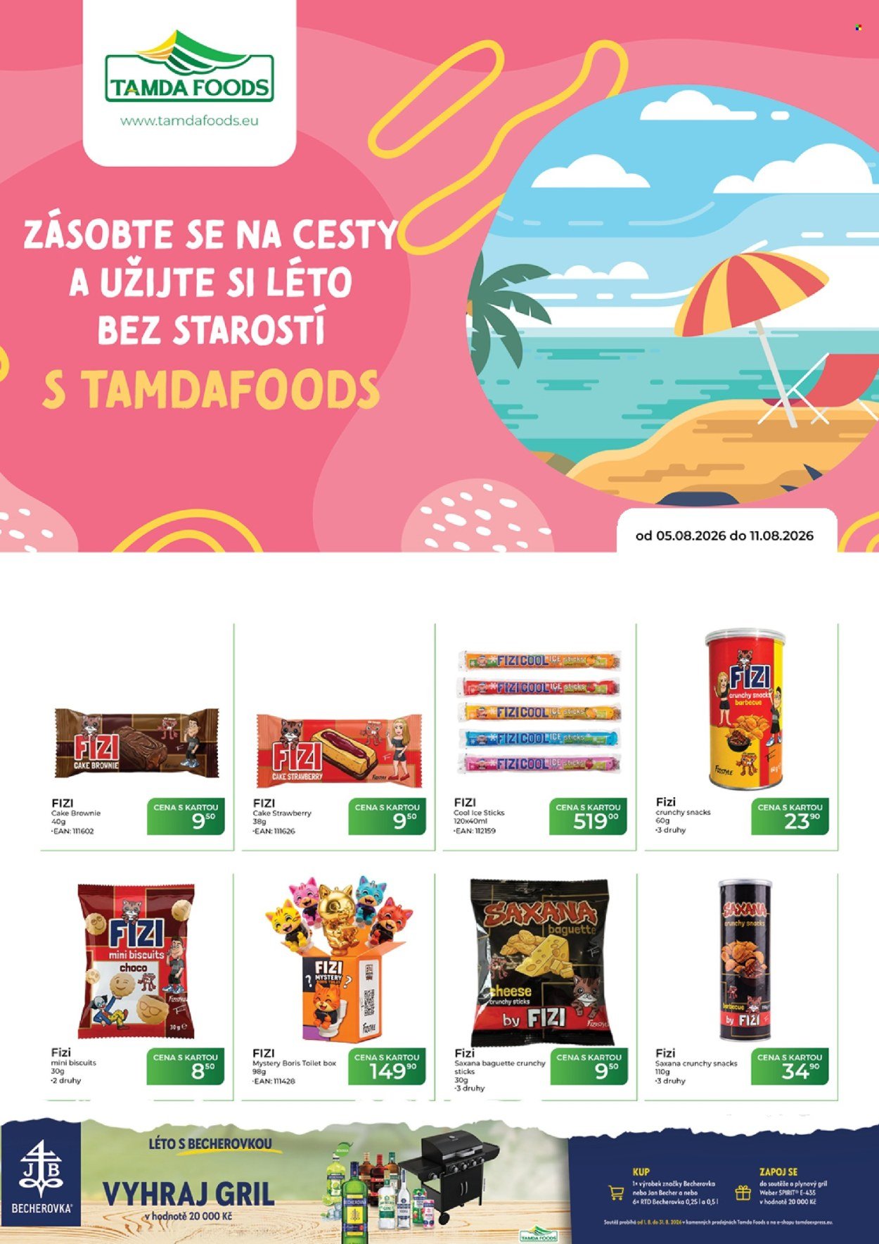 TAMDA FOODS leták - Od středy 5.8.2026